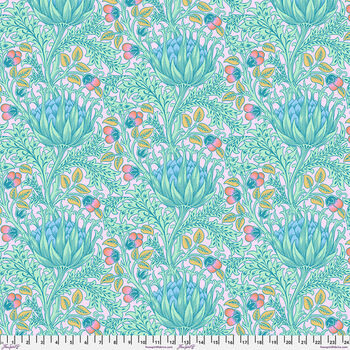 Kaffe x Morris and Co For Free Spirit PWKW001 Lavender Artichoke