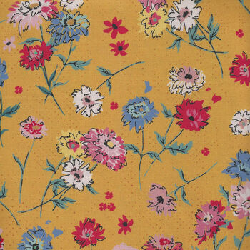 Ladybird By Crystal Manning For Moda Fabrics M1187117 Yellow