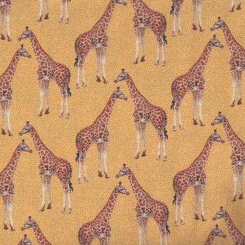 Le Quilt Stof France Giraffes 001