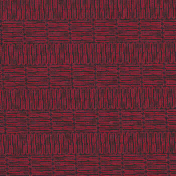 Leaf by Dale AllenRouse for Windham Fabrics 5235511 Red