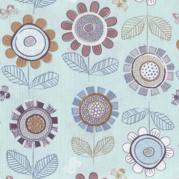 Lewis and Irene Honey Meadow Fabric