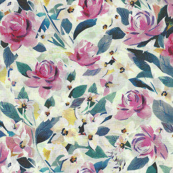 Liberty of London Summer Gallery Tana Lawn 036373446A Flourishing Bloom Col A