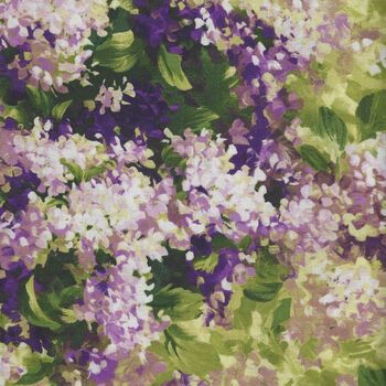Lilac Garden by Deborah Edwards for Northcott Fabrics Design 20520 Color 85