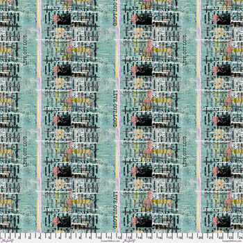 Live Out Loud by Seth Apter for Free Spirit Fabrics PWSE013 Sky