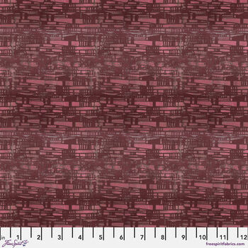Live Out Loud by Seth Apter for Free Spirit Fabrics PWSE027 Burgundy