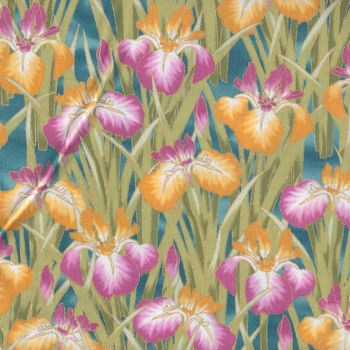Lotus In Springtime for Kona Bay Fabrics Design LOTU14