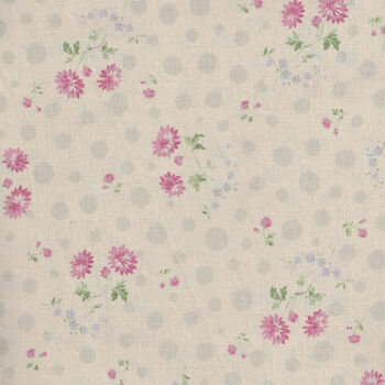 Love At First Sight Printed By Yuwa Made In Japan 826650 Col E Cream