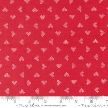 Love Blooms by Lella Boutique for MODA Fabric M5223 12 Red