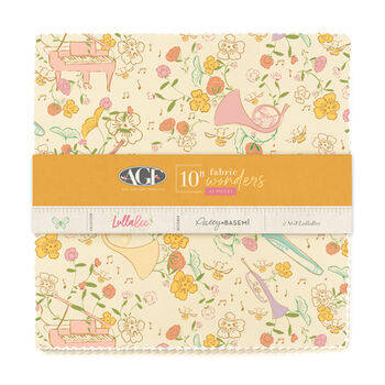 Lullabee 10 Fabric Wonders for AGF Precut 10 x 42 Squares 10WLB