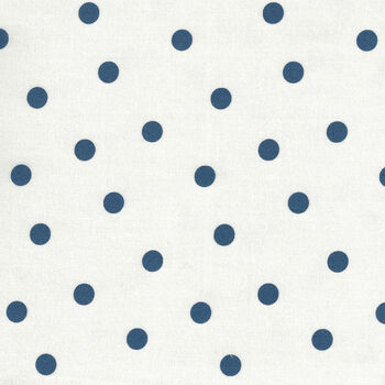 Mackinac Island by Minick and Simpson for Moda Fabrics M1489611 NavyWhite Spot