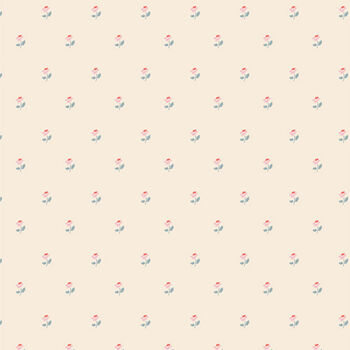 Mademoiselle Petites Fleurs for Art Gallery Fabrics MMS97903 Cream
