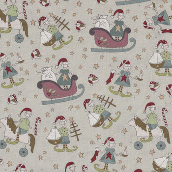 Make Ready For Christmas by Natalie Bird for Devonstone Fabrics DV3293
