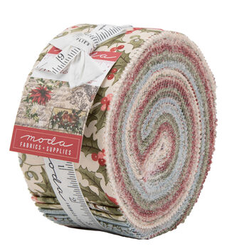 Marches De Noel Jelly Roll by 3 Sisters for Moda Fabrics 44230JR