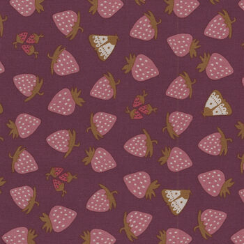 Martha by Andrea Patton For Figo Fabrics 90461 Color 28 Strawberries