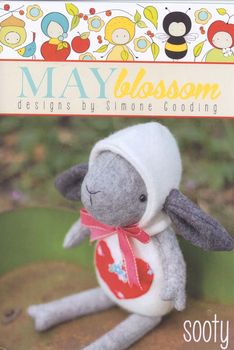 May Blossom Felt Toy Lamb Sooty