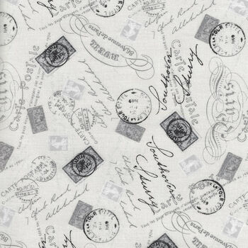Merci Paris by Whistler Studios for Windham Fabrics 521416 French Text