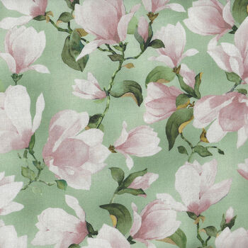 Michael Miller Fabrics Magnolia CX9521Sage  D 