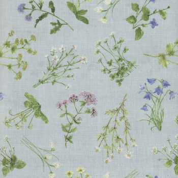 Midsummer By Hackney and Co OekoTex  523187 Grey Blue