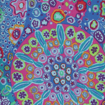 Millefiore Classics Kaffe Fassett Free Spirit Fabric PWGP092 AQUA 