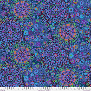 Millefiore Classics Kaffe Fassett Free Spirit Fabric PWGP92 Blue  