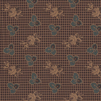 Moda Fabrics Yesterday By Jo Morton M3810017 Brown Civil War