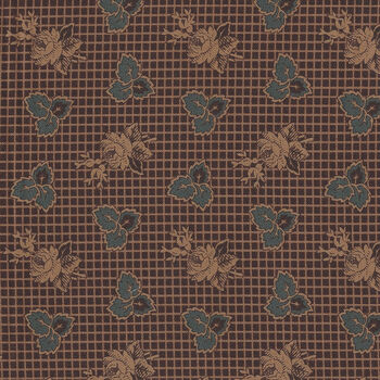 Moda Fabrics Yesterday By Jo Morton M3810017 Brown Civil War