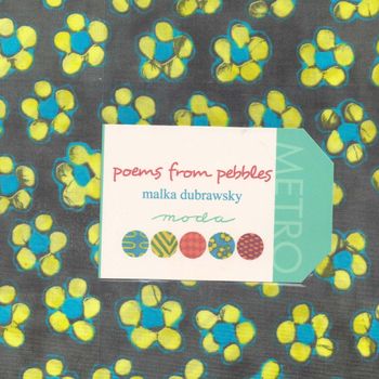 Moda Layer Cake 10andquotPrecut Squares x 42 Poems From Pebbles By Malka Dubrawsky