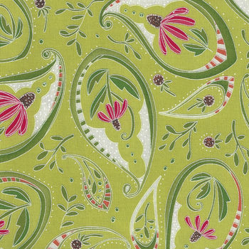 Moda Painted Meadow by Robin Pickens M48661 Colour 1 Green