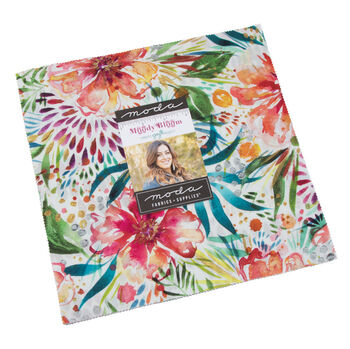 Moody Bloom Layer Cake from Moda Fabrics  Create Joy Project 8440LC 10 Squares