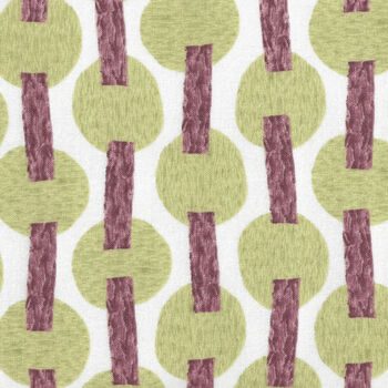 Murano By Stoffabrics Denmark Murano Trees MCS 16066 Lime Green and Brown