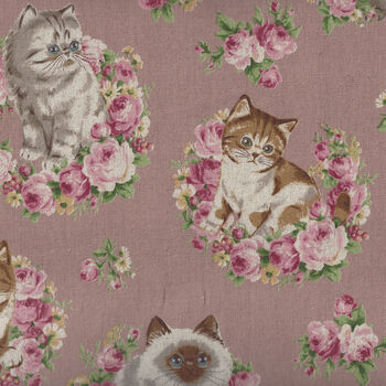 My Favourite Things Printed In Japan Cotton 80 Linen 20 YO0177 1B Cats