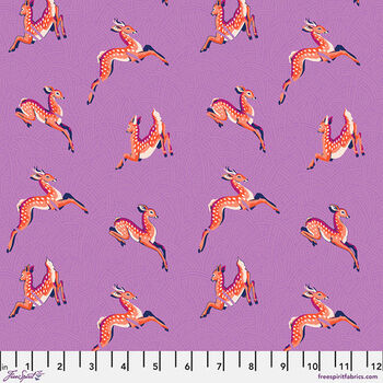 Mythical by Stacy Peterson for Free Spirit PWST015XLavender Wild Meadow