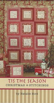 Natalie Bird Book andquotTis The Seasonandquot Christmas Stitchings From The Birdhouse