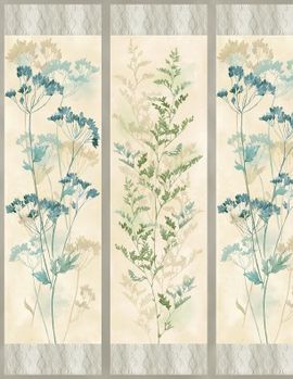 Neutral Nature for Wilmington Prints 42411 Colour 294 Fabric Panel