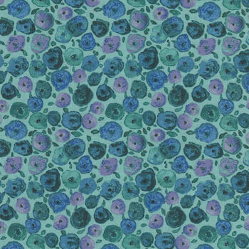 Night Riviera By Laura Berringer For Marcus Fabrics R150598 1014 Soft Teal