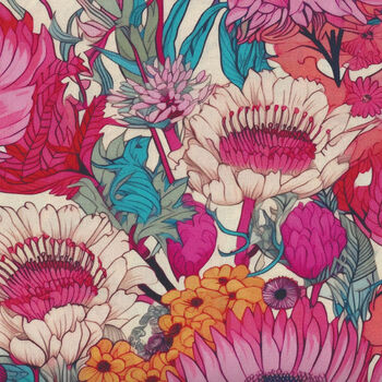 Noraand39s Natives Modern Floral 108 Wide Quilt Backing DV6705