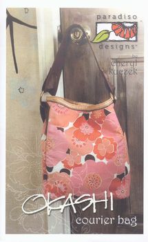 Patchwork Bag Pattern andquotOkashi Courier Bagandquot by Paradiso Designs