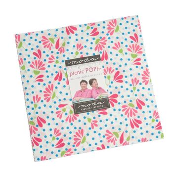 Picnic Pop Me And My Sister For Moda Layer Cake 22430LC 42 x 10 Squares