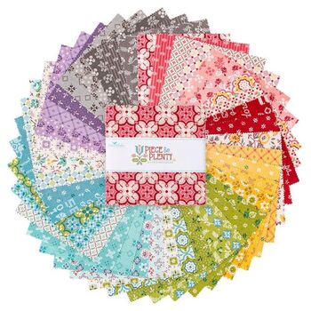Piece + Plenty by Lori Holt of Bee In My Bonnet For Riley Blake 5 15870 42 Stack
