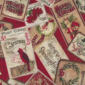 Postcard Holiday By PandB Textiles POHO 04440 Col MU Christmas