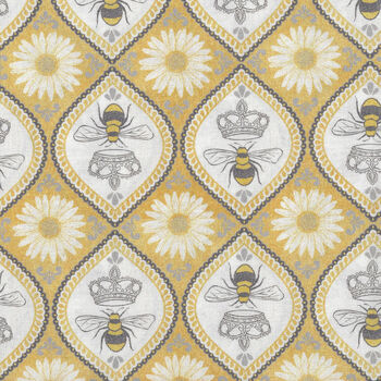 Queen Bee by Diane Kappa For Michael Miller Patt DC9156 Hive Queen