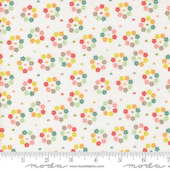 Raspberry Summer by Sherri and Chelsi for MODA Fabric M37695  11 Multi