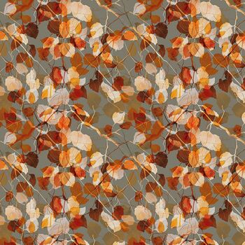 Reflections Of Autumn From In The Beginning Fabrics 2480 Color 12RA1