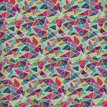 Revival Mosaic by Makower UK Fabrics Design 062 Colour MB Multi Bright