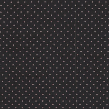 Riley Blake Designs Pattern SC670 Sparkle Cotton Swiss Dot Color BlackRose Gold