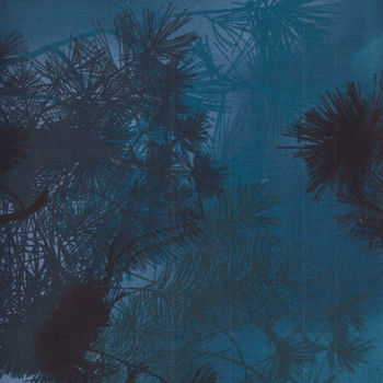 Robert Kaufman Enchanted Pines Cotton Fabric AYC1547469 Midnight