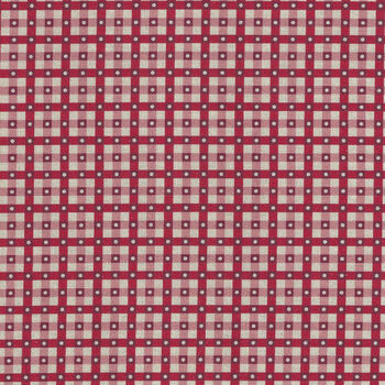 Rue Floriane Land39ucello Linens 55Linen 45 Cotton 56 Wide DV5152 Red