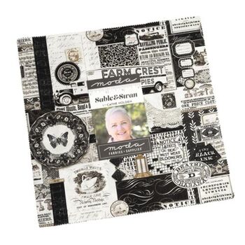Sable and Swan Layer Cake by Cathe Holden for MODA Precut 10 x 42 7440LC 