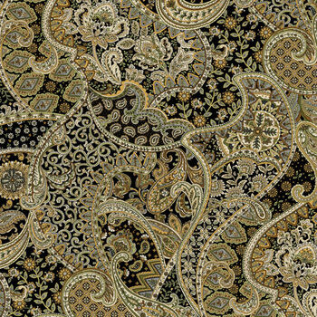 Samsara by Painted Sky Studio for Benartex Fabrics 13062M Color 12 Paisley