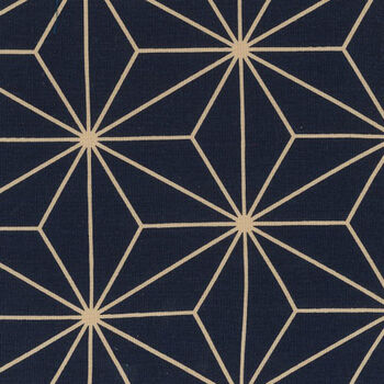 Sashiko Wide Quilt Backing By Nutex Fabrics 108280cm 78790 Col1 Navy